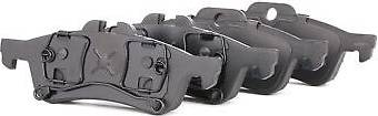 Ridex Brake Pad Set Rear Axle
