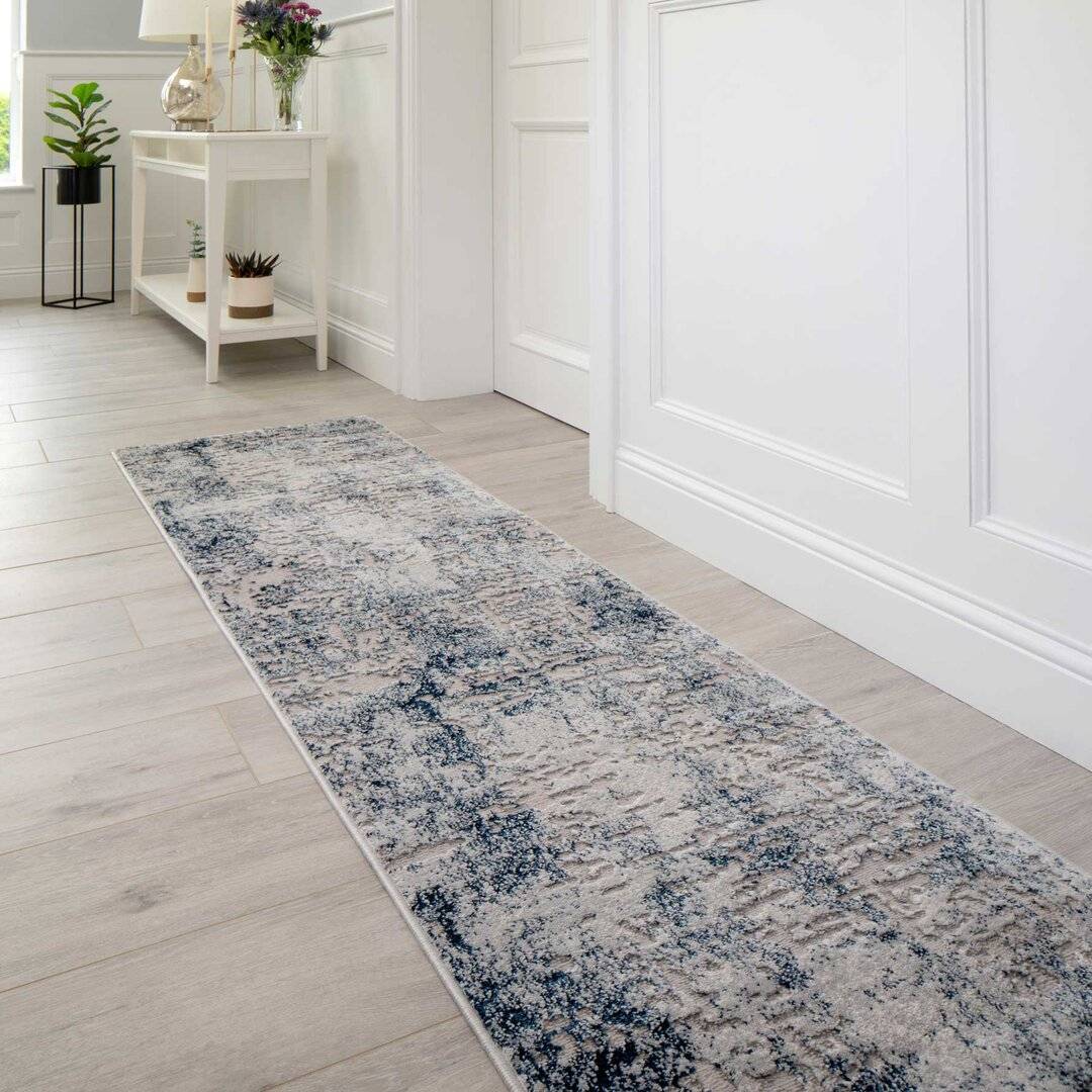 Borough Wharf Hargimont Power Rug Blue