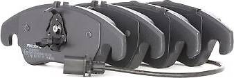 Ridex Brake Pad Set Front Axle