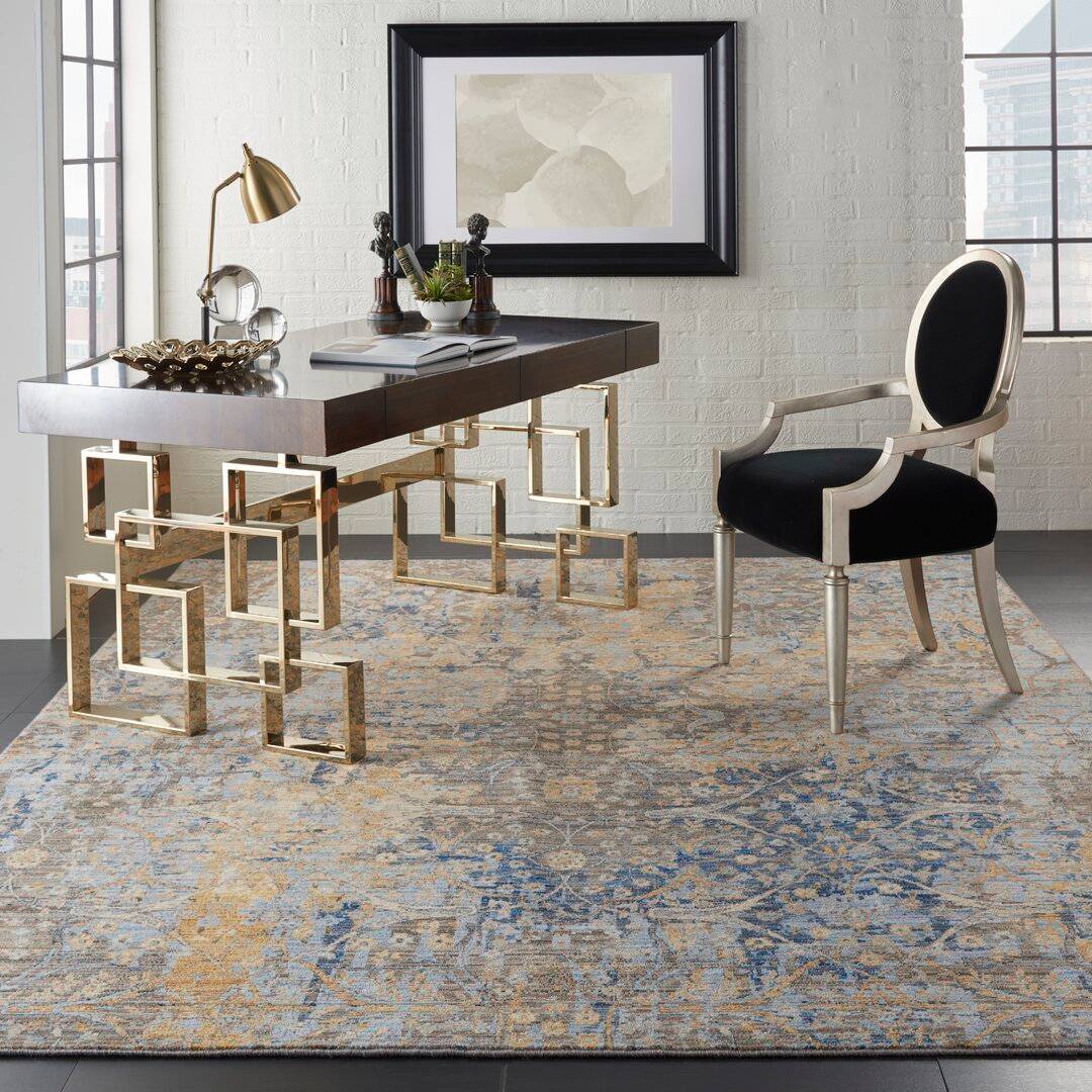 Bloomsbury Market Ridgemoor Rug Blue