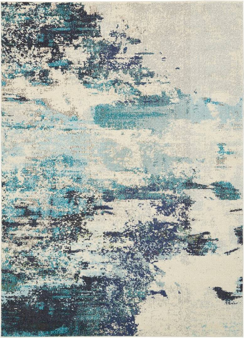 Lucrezia Ivory/Blue Rug