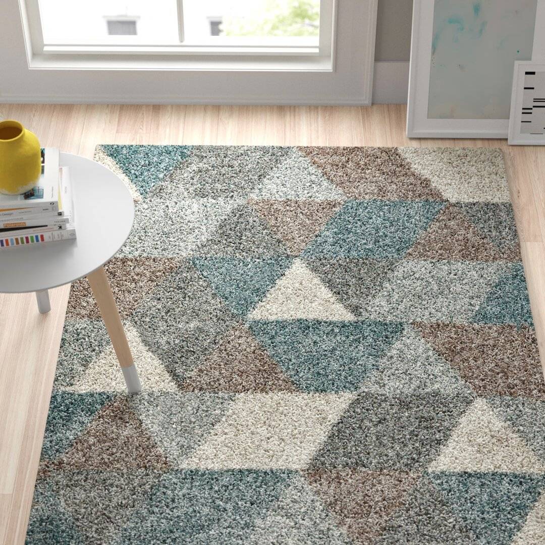 Zipcode Design Elliot Grey/Teal Rug