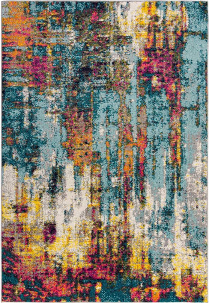 XXXlutz Abstraction Rug MultiColoured