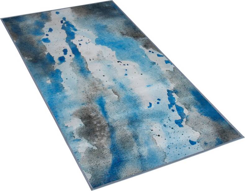 Beliani Area Rug 80 Blue