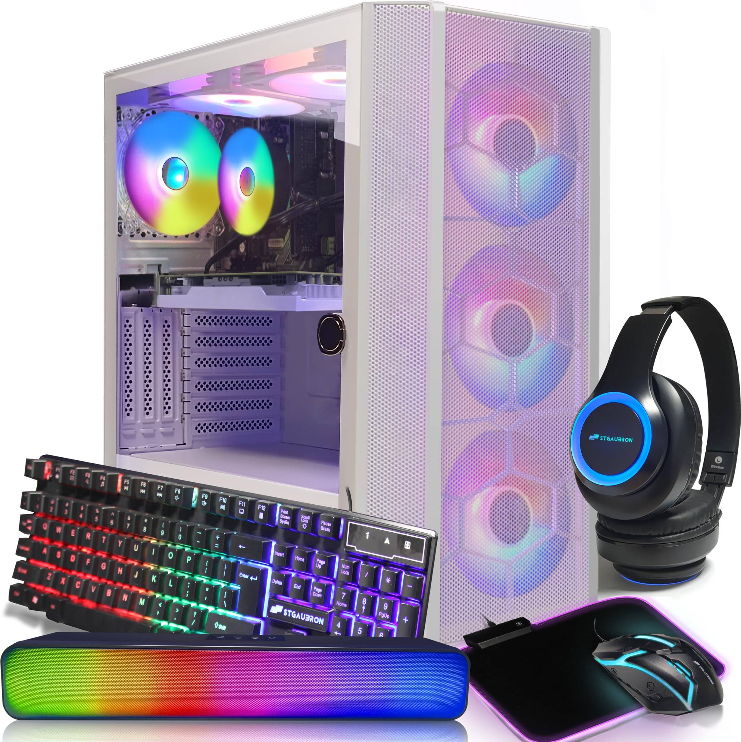 STGAubron Gaming Desktop PC,Intel Core