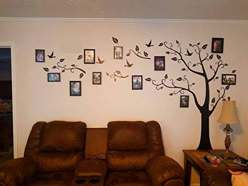 Large photo frame Decor Large Family Tree DIY Photo Frame Tree Sticker Mural Wall Decor