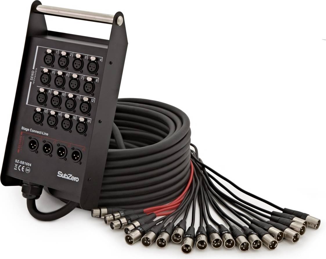 SubZero SubZero 20 Channel Stage Box, 16 In 4 Out, 25m