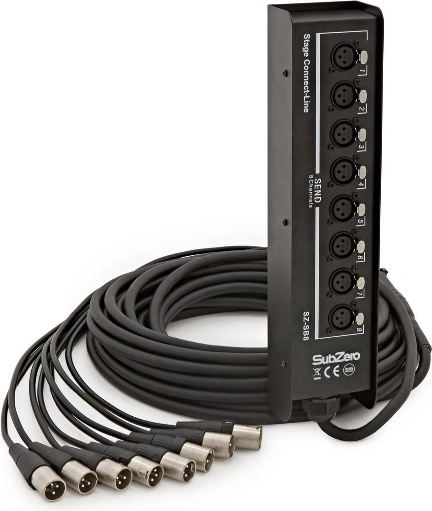 SubZero SubZero 8 Channel Stage Box, 15m