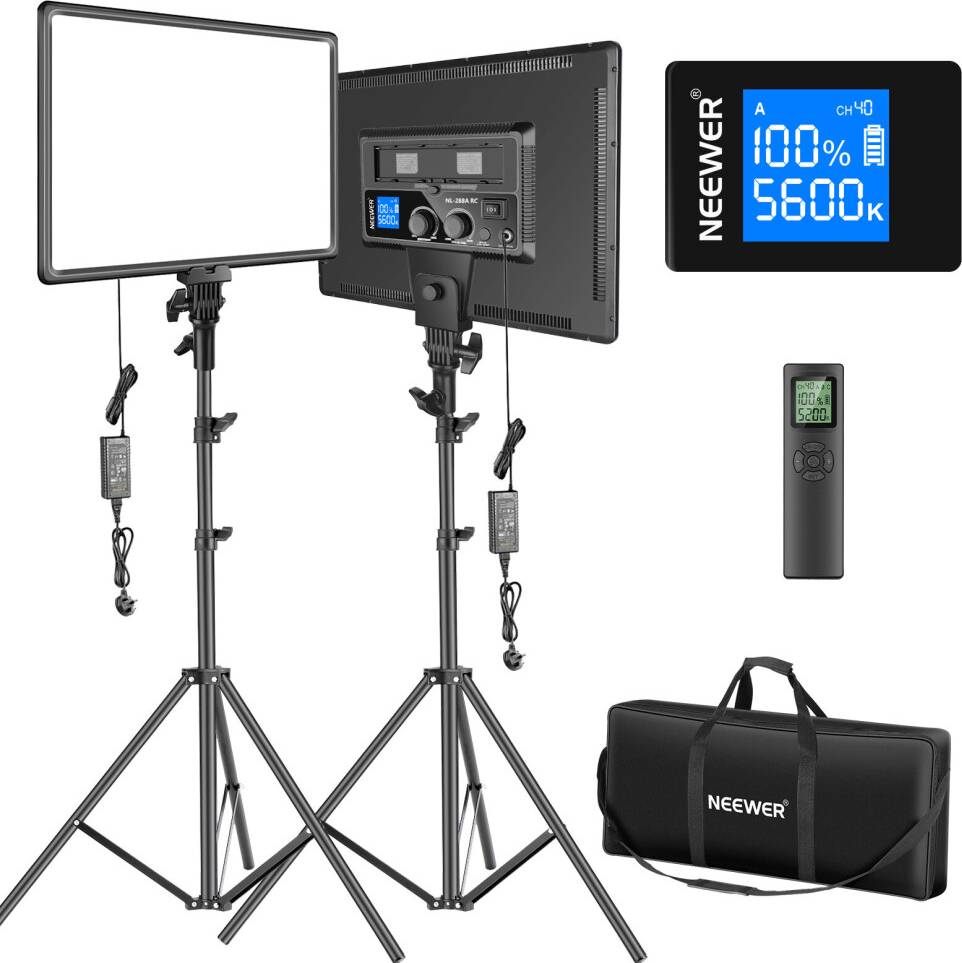 Neewer LED Video Lighting Kit 45w