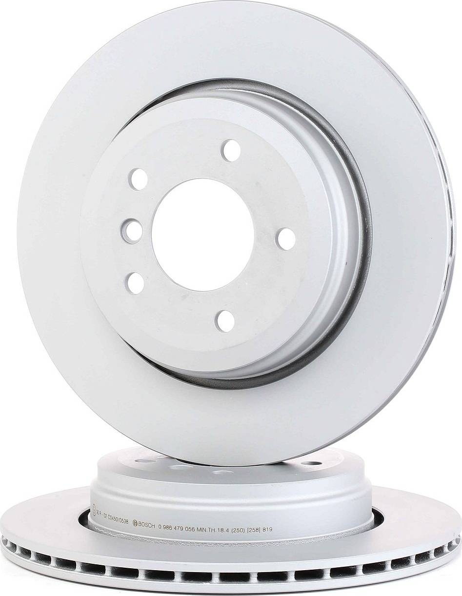 Bosch E60 Rear Brake Discs