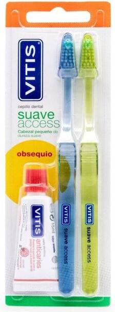 Suave Access Brushes + Toothpaste Set