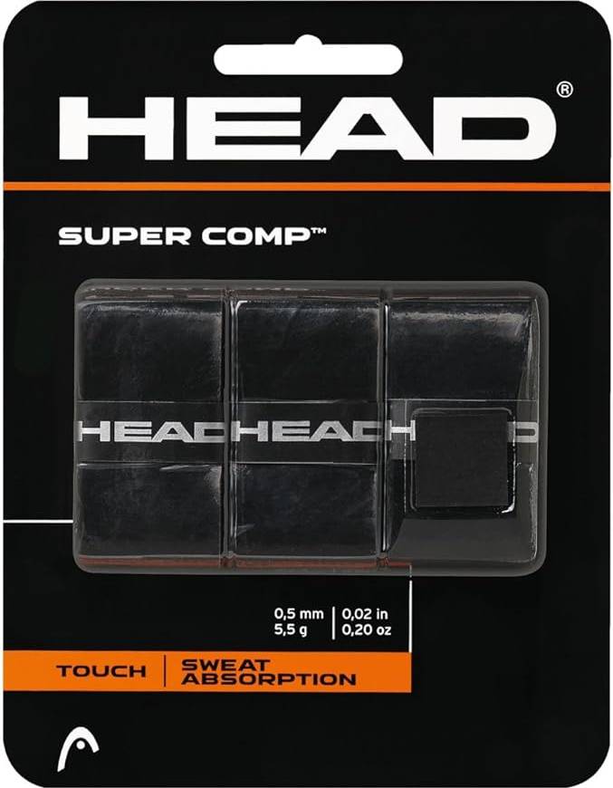 Head Super Comp Racquet Overgrip 3-Pack