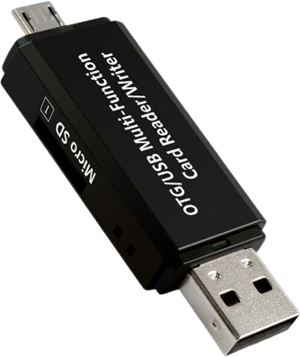 OTG USB Memory Card Reader SD & Micro SD