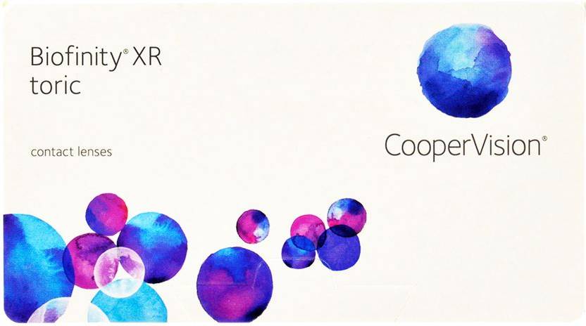 Biofinity toric CooperVision Biofinity XR Toric