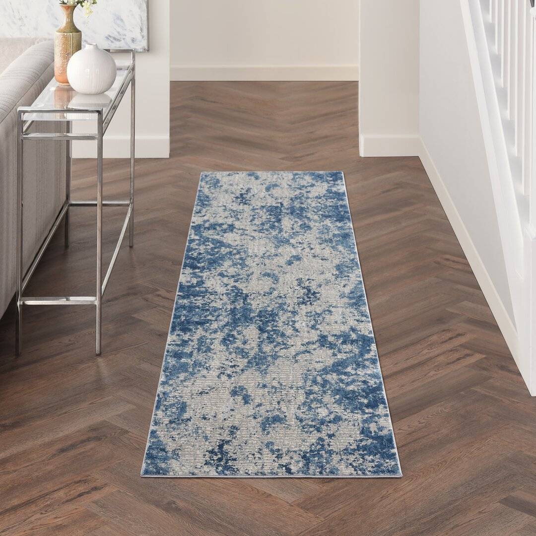 Longweave Rustic Tufted Blue