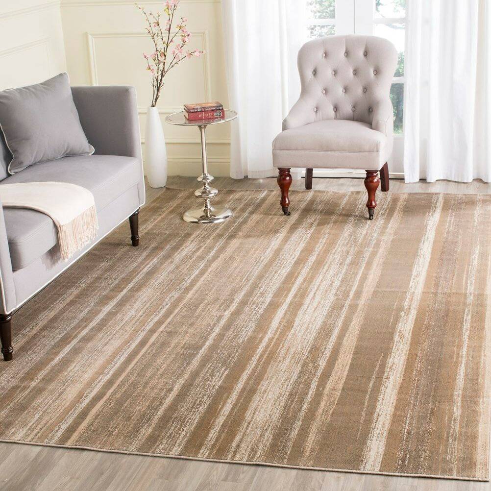 Williston Forge Rincon Hand Tufted Brown