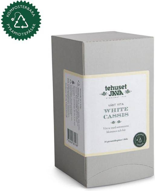 Tehuset Java Cassis pack Tepåsar 16st