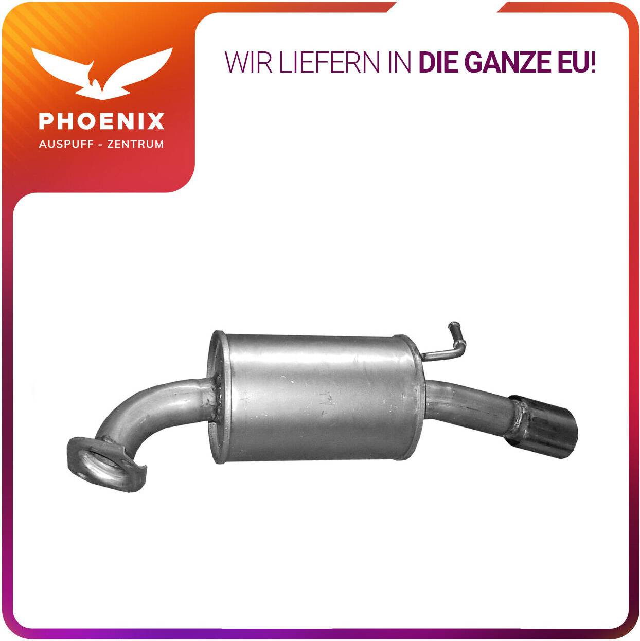 Phoenix Rear Muffler Polmo 44.02