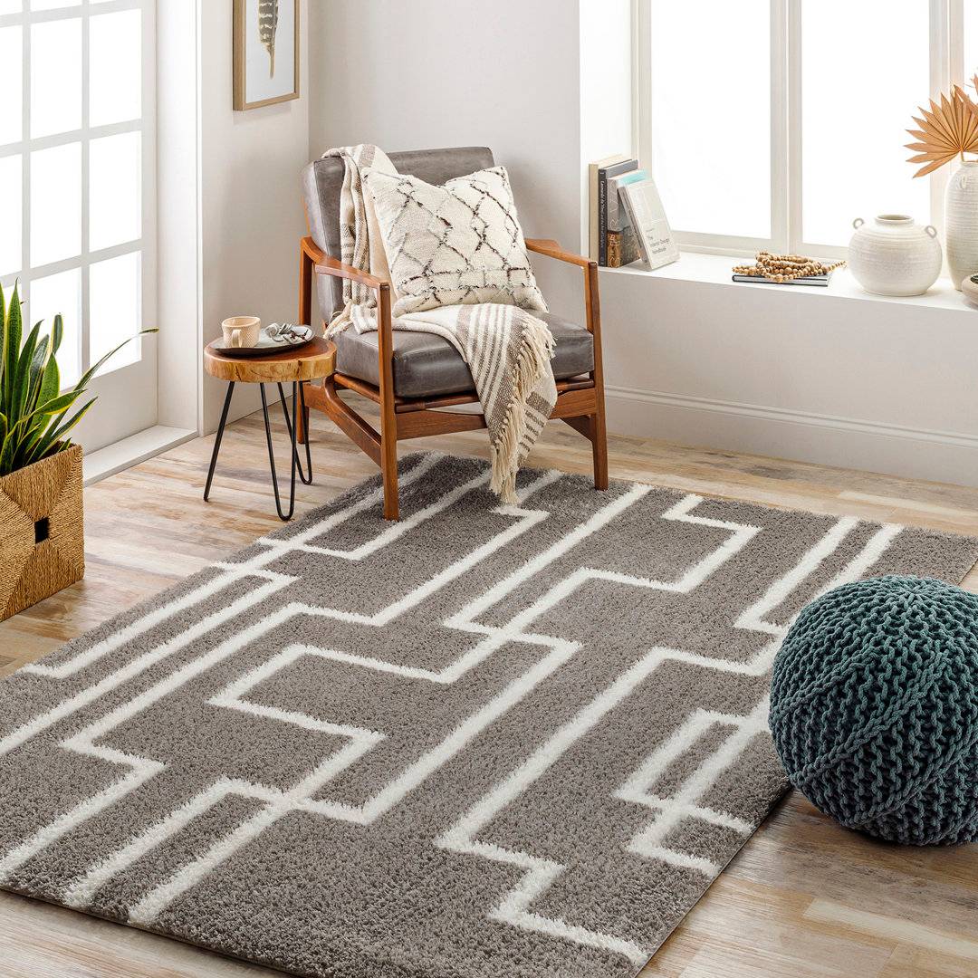 Surya Dark Rug Grey