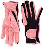 Barn ridhandske Lilli Starlight - Svart/Rosa