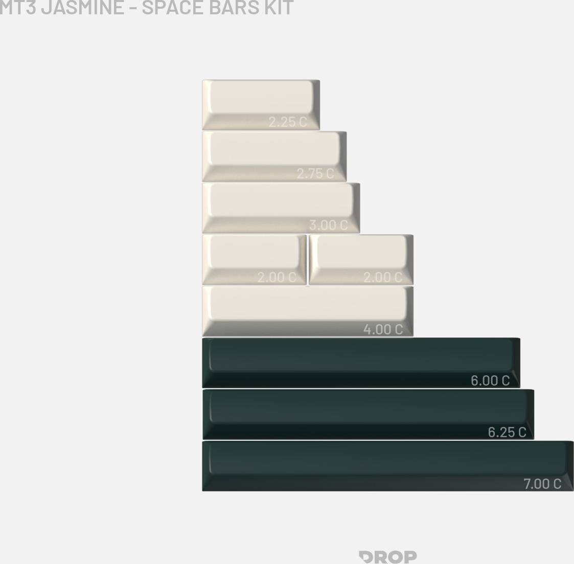 MT3 Jasmine Keycap Set