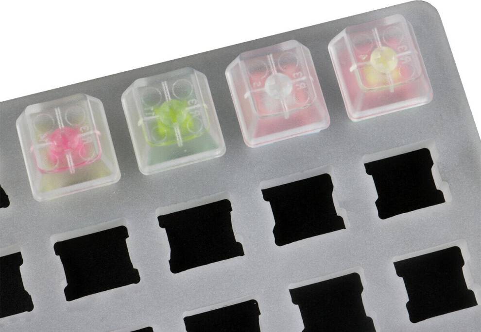 R2 10 Keys Keycap R1 R2 R3 Translucent Keycaps