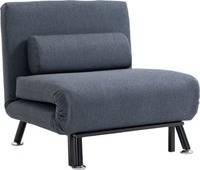Homcom Single Bed Sleeper Chair Sofa