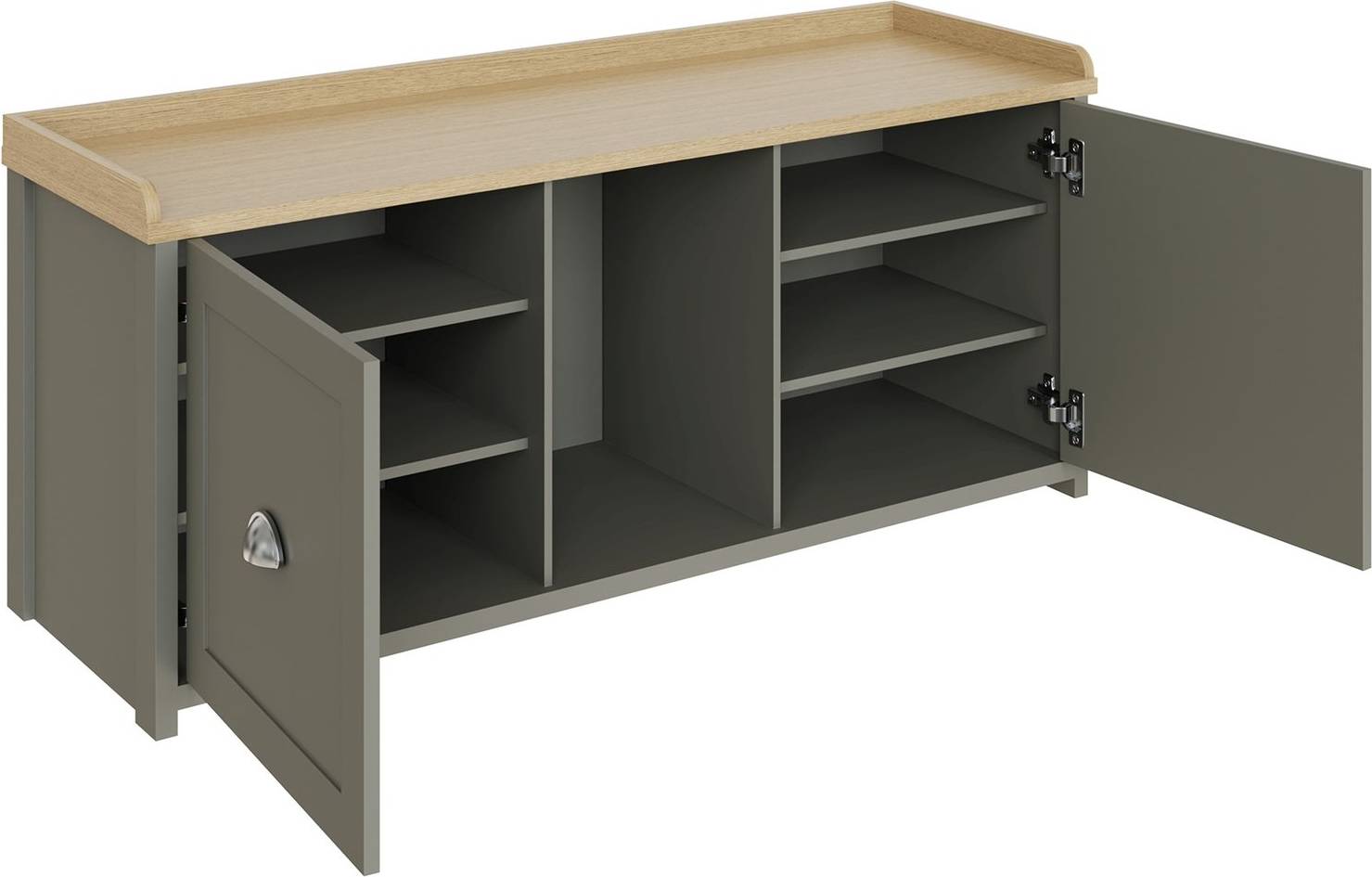 GFW Lancaster 2 Shoe Rack