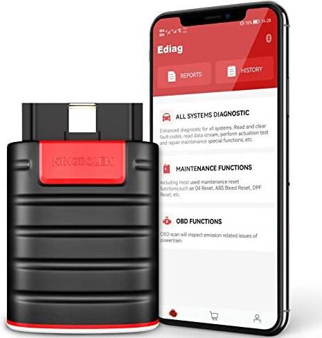 Obd bluetooth Kingbolen OBD2 Bluetooth Scanner - Bidirectional ECU Coding