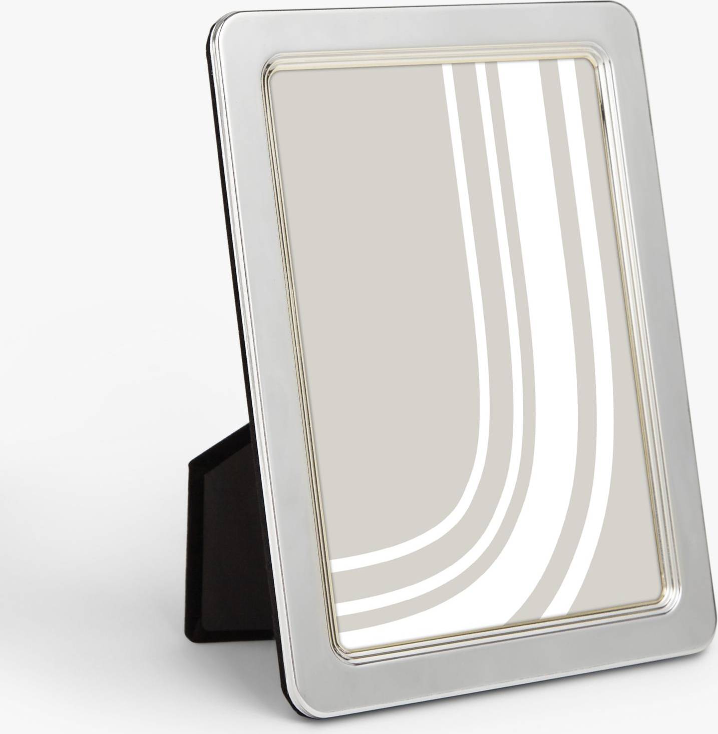 John Lewis Rounded Corner Silver Photo Frame