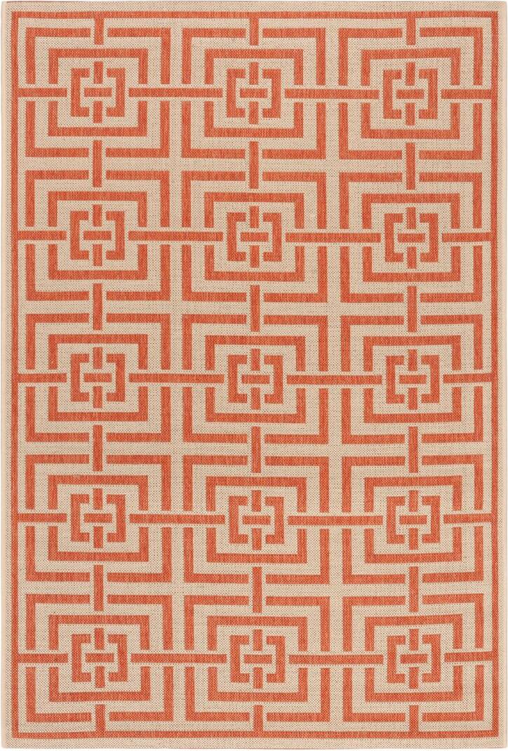 Corrigan Studio Dubay Looped Cream/Rust Red