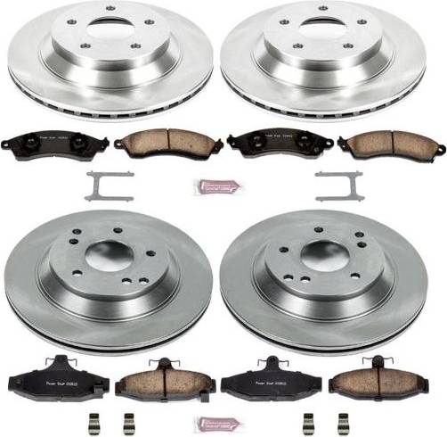 Brake kit Power Stop Autospecialty Front & Rear Brake Kit KOE1518