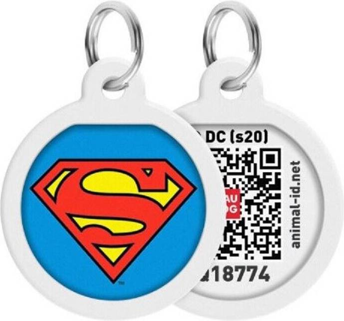 Smart ID Bricka Superman Hero Rund