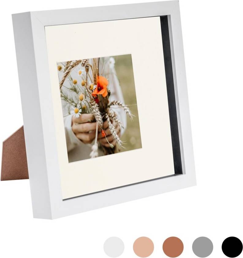 Nicola Spring 3D Box 8x8" with Photo Frame