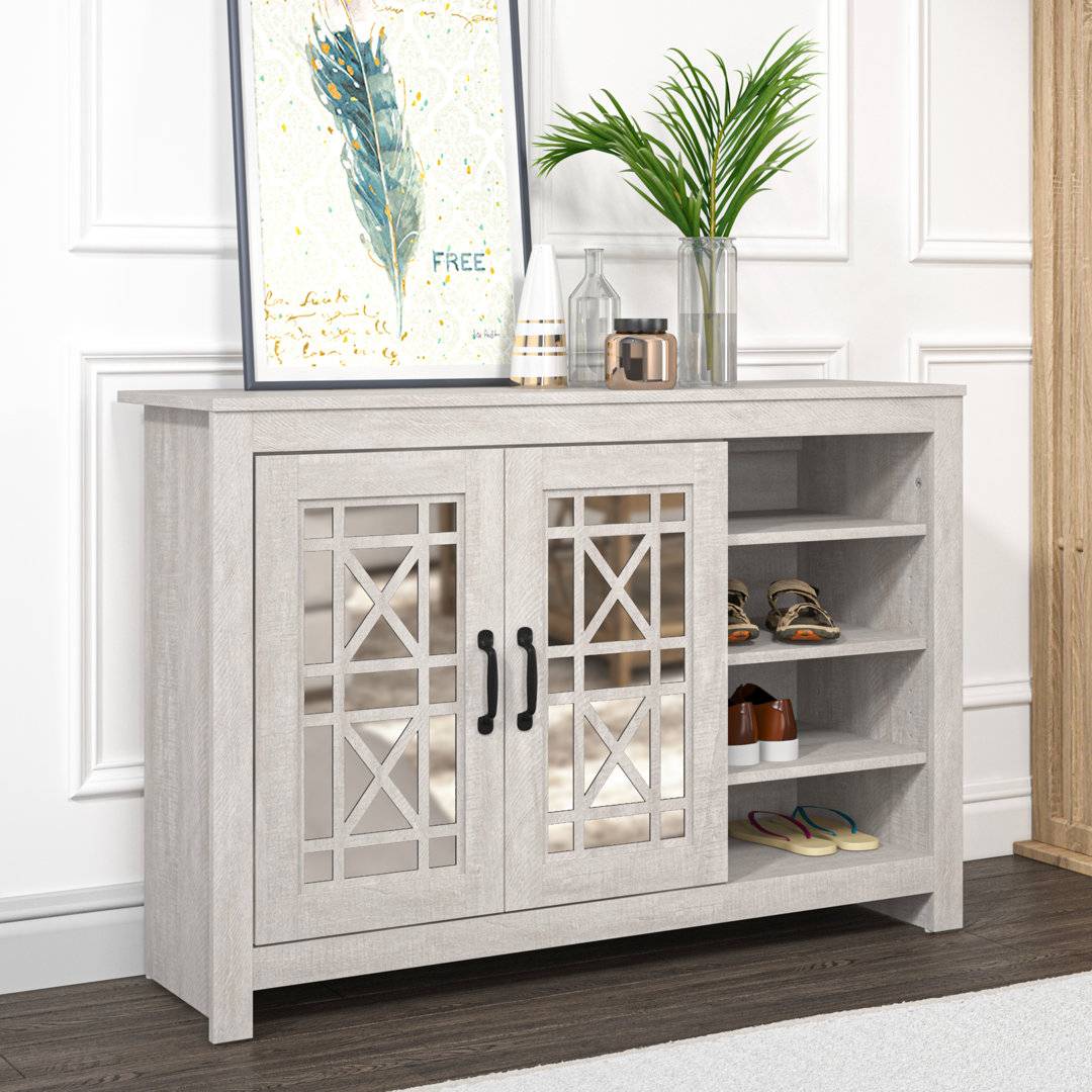 Ebern Designs Isadora 12 Shoe Rack