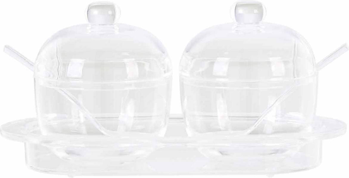 Premier Housewares Gozo Condiment Kitchen Container 2pcs