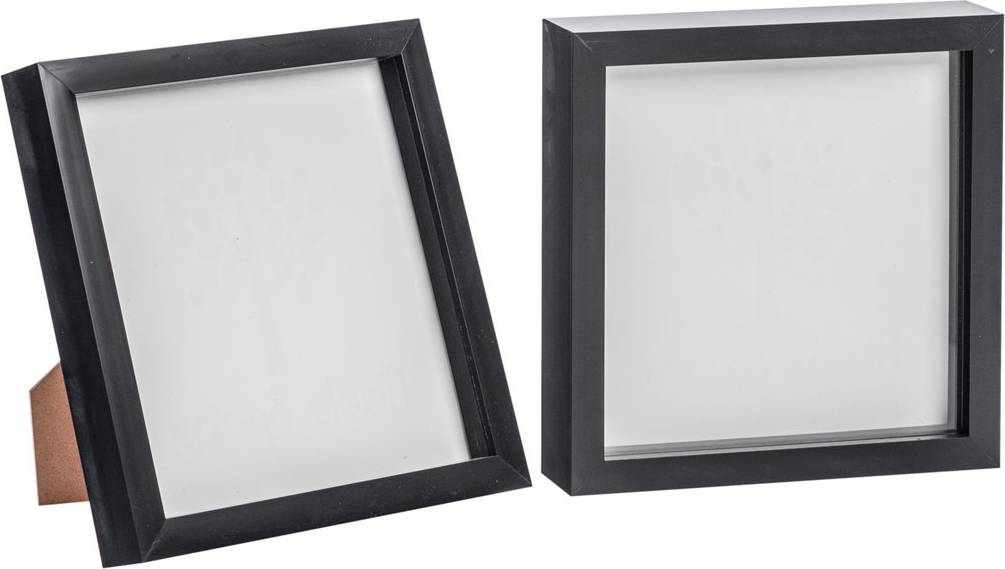 Nicola Spring Box Picture Deep 3D Display 8x8 Hanging Photo Frame