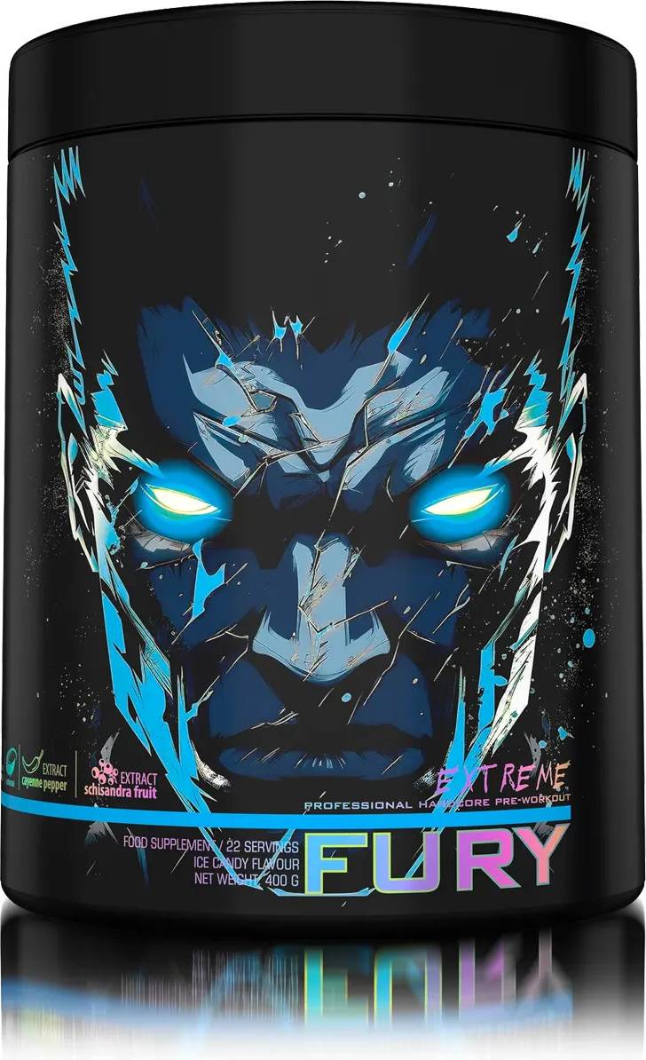 Genius Nutrition Fury Extreme Raspberry Bomb