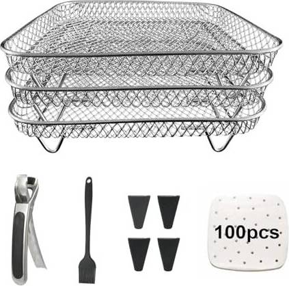 Ninja speedi Square Air Fryer Rack Set Ninja