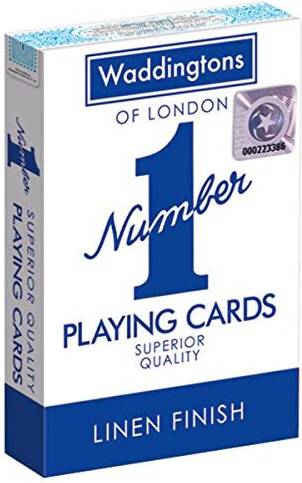 Waddingtons playing cards Waddingtons "Number 1" Playing Cards Colours may vary