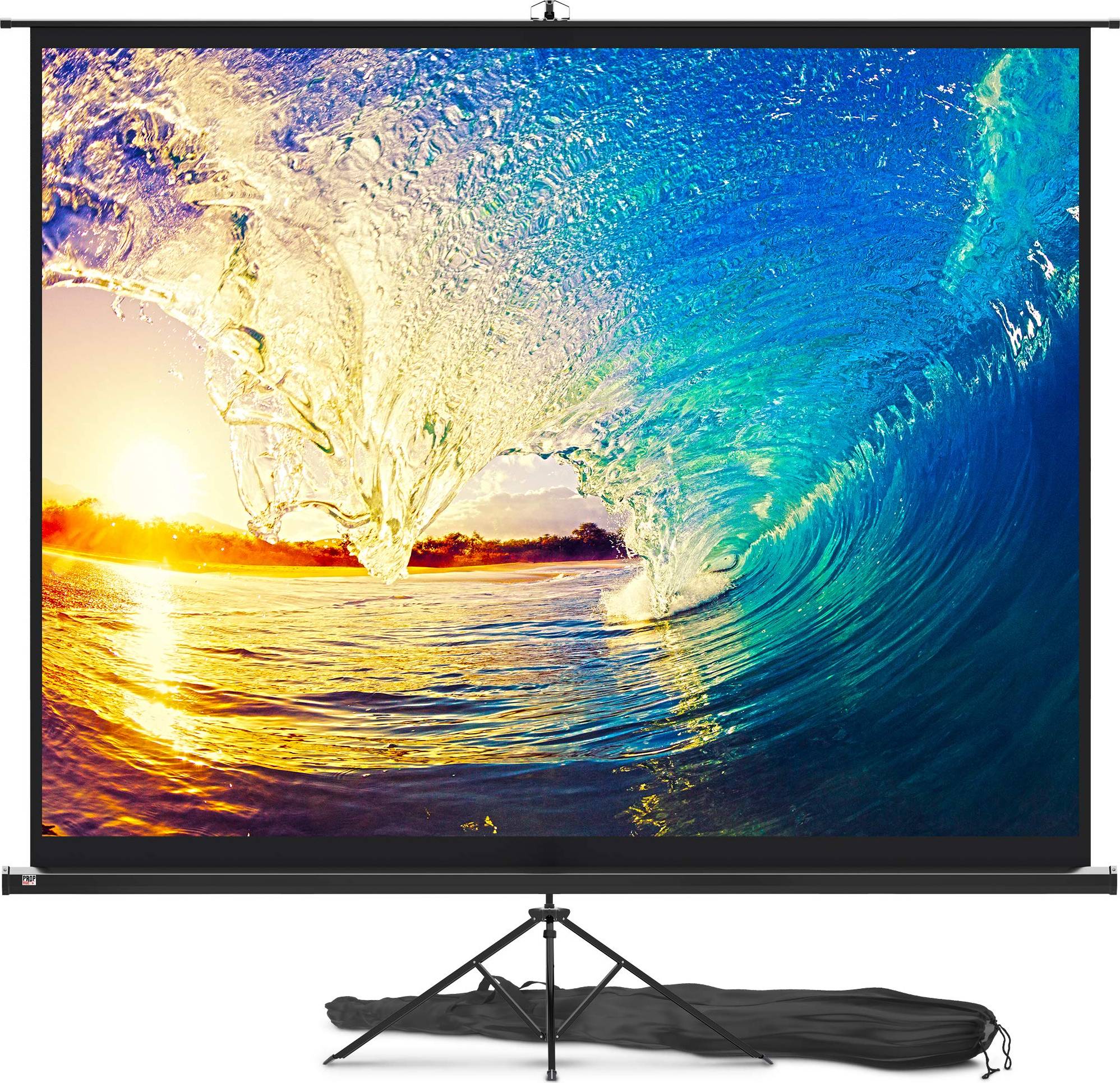 Projector screen 120 PropVue Projector Screen 100-120 Inch