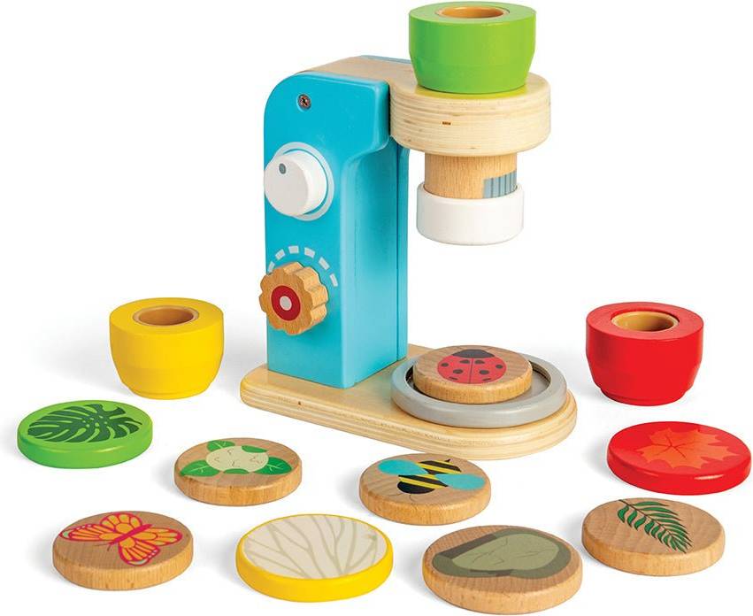 Microscope in Multicoloured