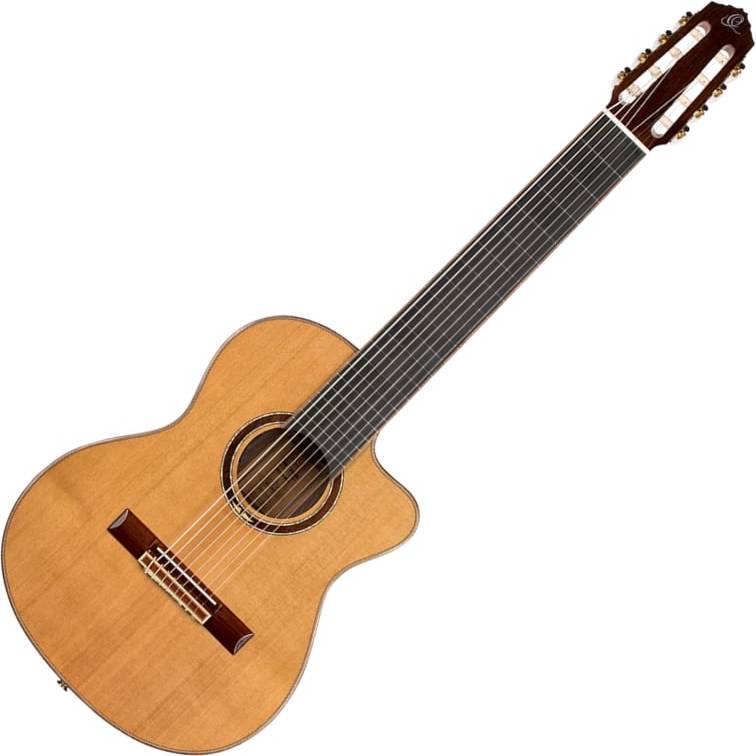 Ortega RCE159-8 8-String Electro Classical Guitar