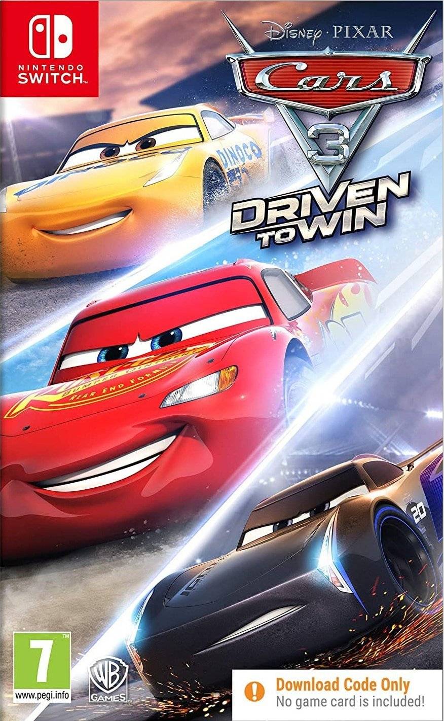 Cars 3 Driven to Win Code In Box