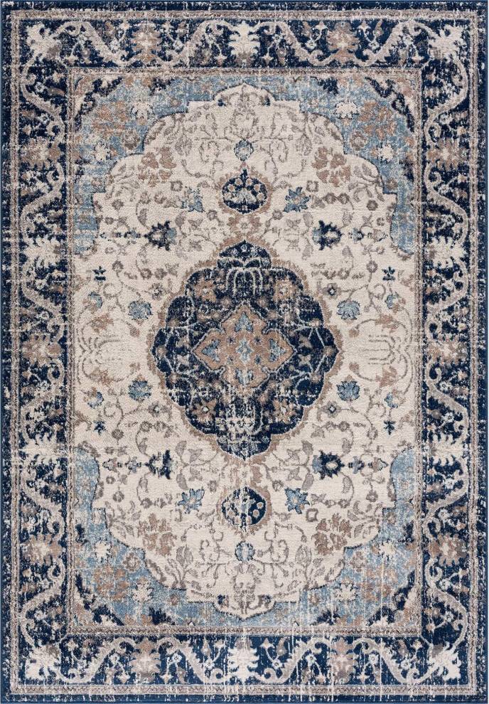THE RUGS Collection vintage Blue