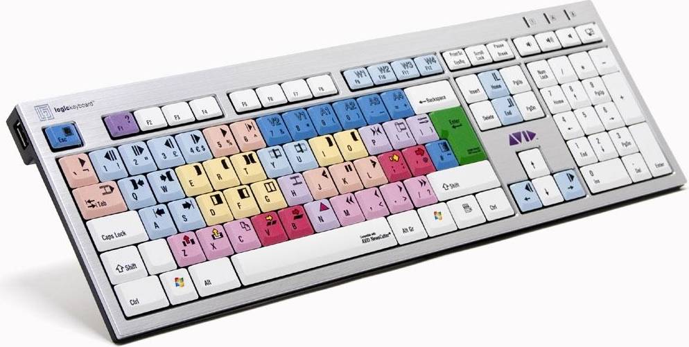 Pc keyboard LogicKeyboard Avid NewsCutter Slim Line PC Keyboard