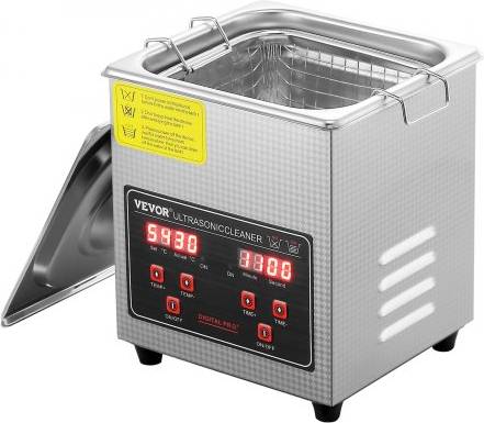 Ultrasonic cleaner VEVOR Ultrasonic Cleaner Digital Timer 2L