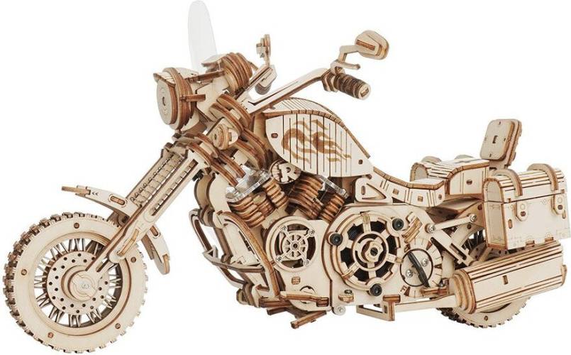 Rokr Robotime Rokr Cruiser Motorcycle Wooden Model Kit