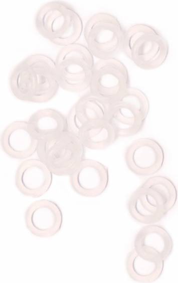 O-Rings Switch Dämpare Transparent 108pcs