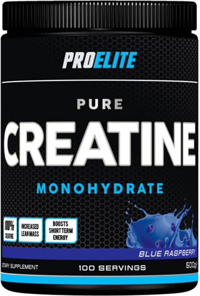 ProElite Pure Creatine Monohydrate - Raspberry, 500g